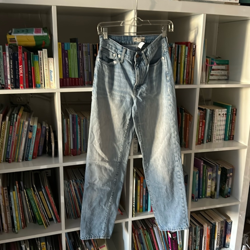Madewell slouchy boyfriend jean size 24